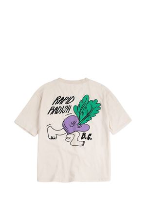 t-shirt in cotone bianco BOBO CHOSES KIDS | B126AC019.